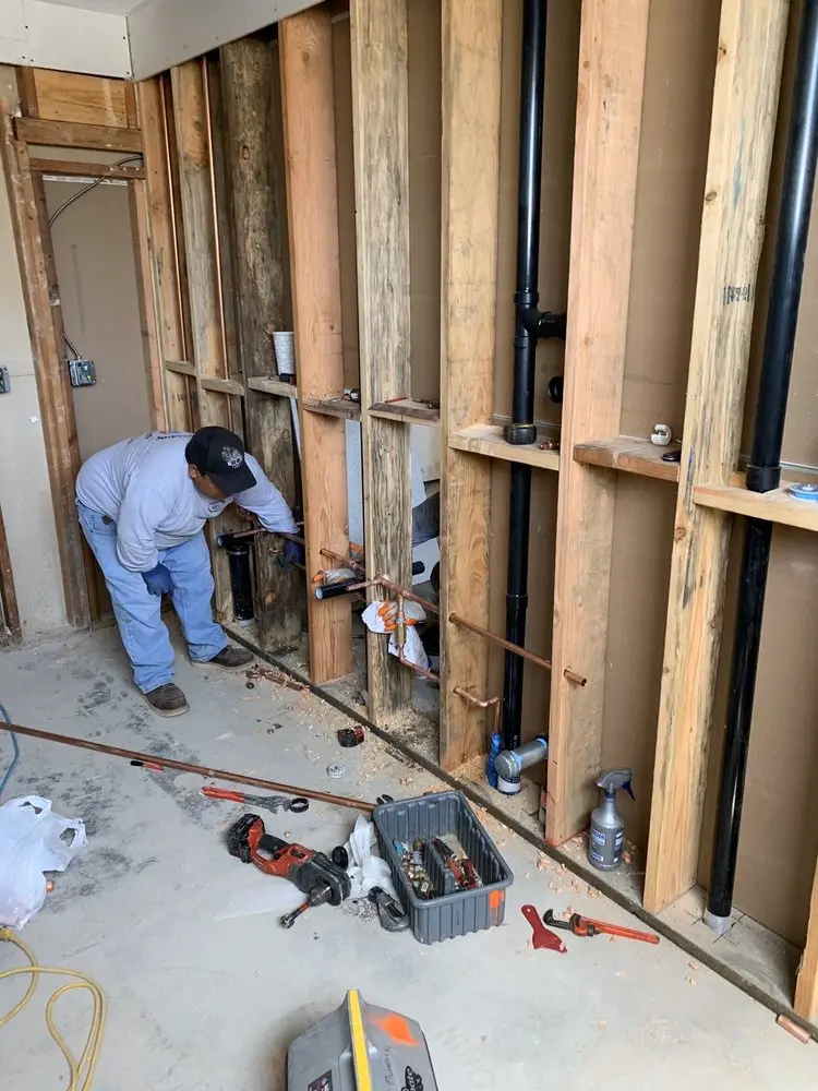 Commercial rough-in plumbing for Commercial Plumbing in Attalla